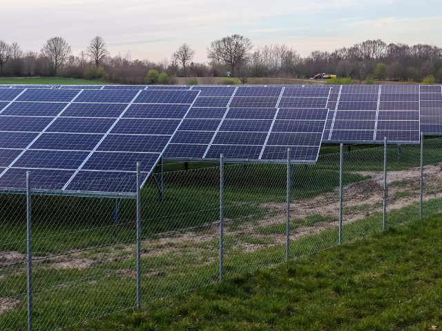Solar Farm Perimeter Intrusion Fence Protection