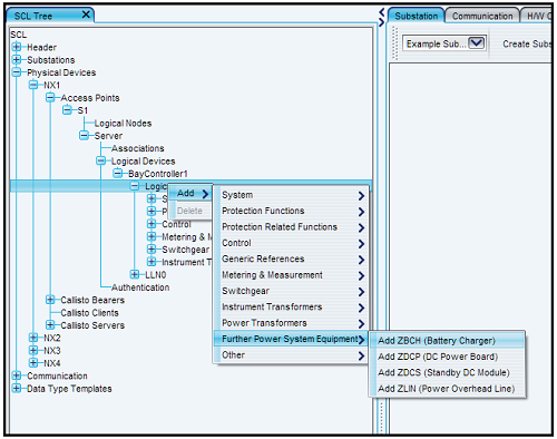 Case NX Logical Nodes