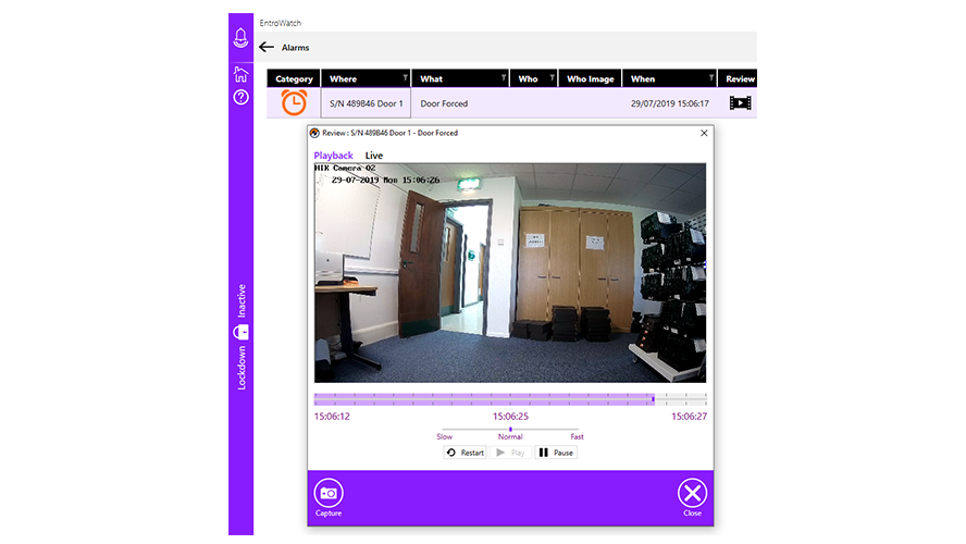 EntroWatch HIKVision CCTV integration