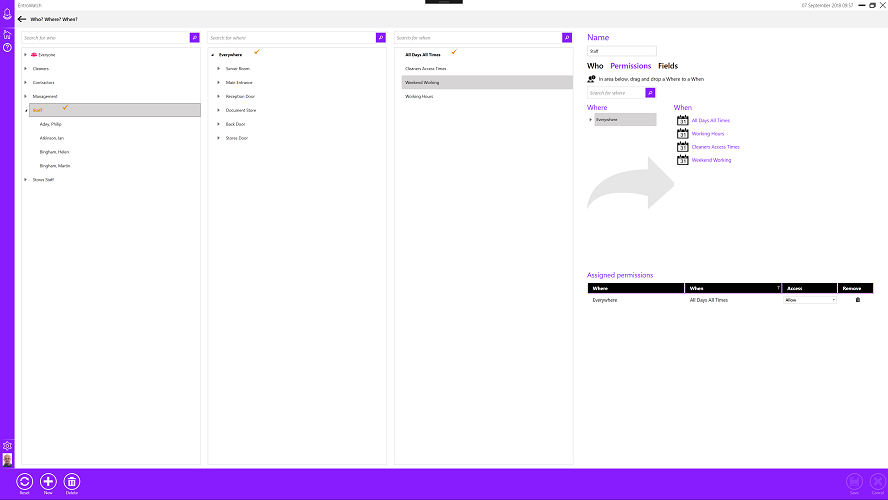 EntroWatch Who Where When